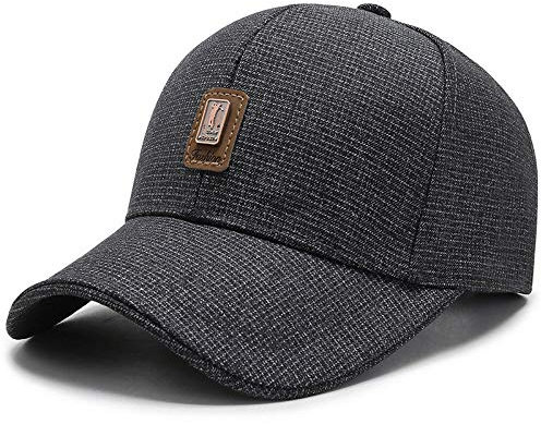 Herren Kappe Hut Männer Und Frauen Casual Dad Baseball Cap Verstellbar Snapback Classic Trucker Hat Spring Und Summer Baseball Caps Sports Hat-Grey_01_Adjustable