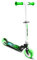 Foldable Scooter Ergonomic PP Deck Lightning Wheels SKIDS Control