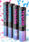 Partyjoker Gender Reveal Konfetti Kanone - 2 Rosa & 2 Blau - Biologisch Abbaubares FSC® Konfetti - Einfach & Sicher zu Bedienen, Party zur Verkündigung des Geschlechts, Papier