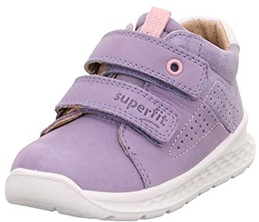Superfit Mädchen Breeze Lauflernschuhe, Lila Rosa 8500, 21 EU
