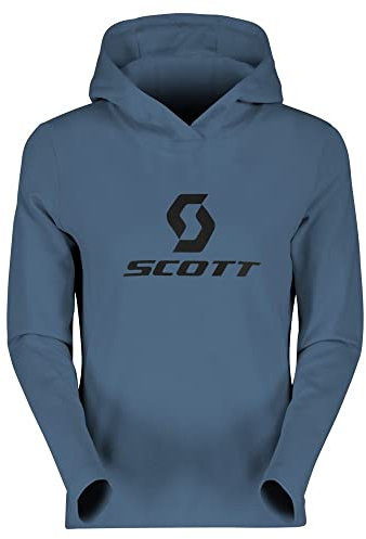 Scott Defined Mid Damen Freizeit Hoody/Pullover metal blau 2024: Größe: L (40/42)