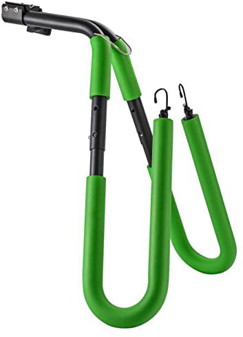 Shortboard Fahrrad Surfboard Rack Kompatibel Shortboard Surfboard Snowboard Surfboard Träger Fahrradhalterung Halter für Sport Outdoor-Grün