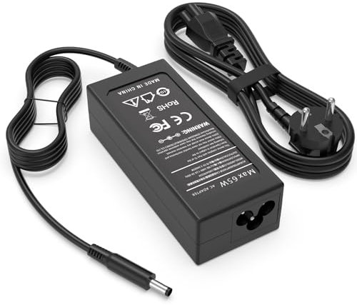 65W Laptop Netzteil Ladekabel für Inspiron 14 15 16 5420 5425 3520 3521 3525 5620 5625,Latitude 3520 3420 3320,Vostro 3400 3500 3420 3425 3520 3525 Laptop Ladegerät Power Adapter Cord