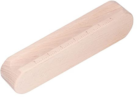 Quilters, Claqueta de Planchado a Medida para Madera Dura Multifuncional, Bloques de Madera Redondos, Nociones de Bordado