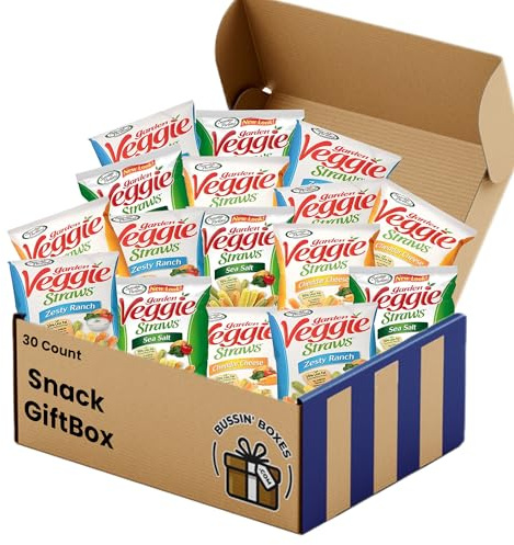 Garden Veggie Straw Variety Pack (30 Pieces)