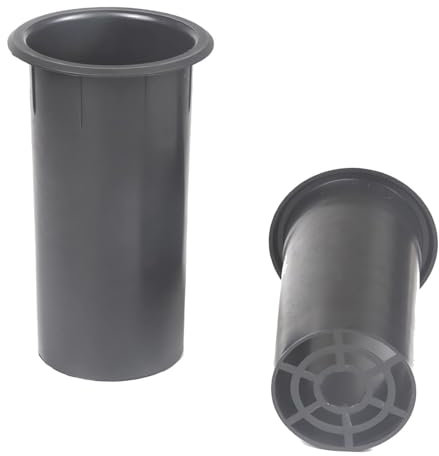 honseelia 2 tubi per porta altoparlante, 77 mm x 158 mm, tubo porta altoparlante subwoofer bass reflex