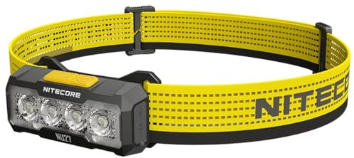 Nitecore NU27 Stirnlampe, wiederaufladbar, Schwarz