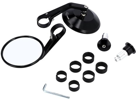 Set: 2x Spiegel kurz, Supermoto Style