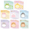 iCovalescent 24 Packungen Kinder Haftnotizen, Cartoon Niedliche Haftnotizen, Selbstklebende Notizblöcke, ideal für Büro, Kinder, Studenten, Kindergeburtstagsgeschenk (8 Tierstile)