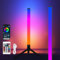 LED Stehlampe Wohnzimmer,RGB Ecklampe Dimmbar,LED Ecklampe,Eckleuchten,Smart Stehlampe mit Fernbedienung,App Steuerung Musik Sync,Dimmbar Standleuchte für Wohnzimmer,Schlafzimmer,Spielzimmer