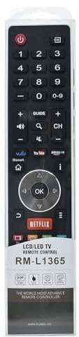 XINFUTE HUAYU RM-L1365 Universal-Fernbedienung für Hisense TV-Fernbedienung EN2X27HS H43M3000