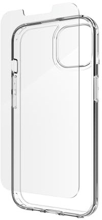 ZAGG iFROGZ Defence Bundle Pack for Apple iPhone 16e (6.1 inch Case, iPhone 14, iPhone 13, Screen Protector & Case, Scratch Resistant, Smudgefree, Slim, Snap On, Clear