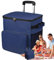 Duvcoywae Rollender Kühler,Leichter Kühler - Isolierter Transportwagen Mit Griff 35 Liter Wasserdichter Tragtasche Für Outdoor Camping Picknick Garten