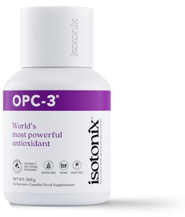 Isotonix OPC-3 for Adults & Children - Vegan, Gluten Free - 300g | Antioxidant Supplement - Pycnogenol, Grape Seed Extracts, Bilberry, Red Wine & Pine Bark Extracts