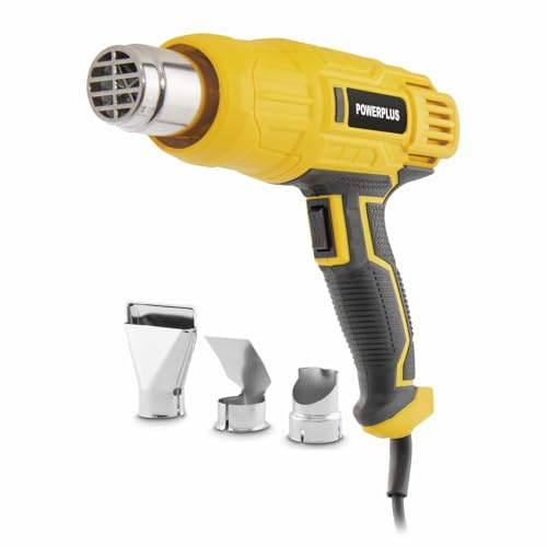 Powerplus Heißluftpistole POWX1015 - Heißluftpistole 2000W - 3 Acc.