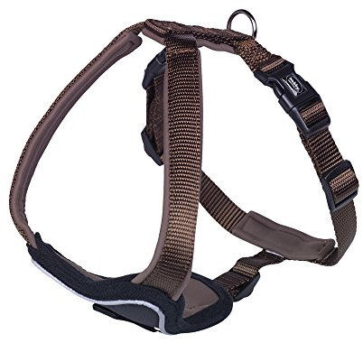 Nobby Komfort Geschirr Classic Preno, braun/braun L: 45-50 cm, B: 25 mm, 1 Stück