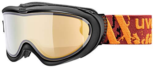 uvex Unisex-Erwachsene Comanche TOP Skibrille, Black Mat, Einheitsgröße