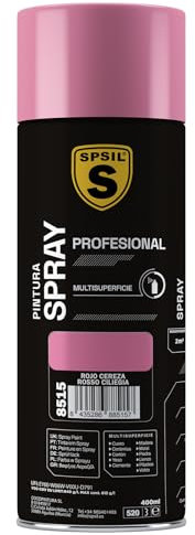 Vernice spray colore rosso ciliegia 400 ml. 8515