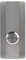 MSH Modern Stainless Hardware Model R4 Doorbells, R-Series Stainless Steel Designer Doorbells 1.37” x 3.14” x 5/32”