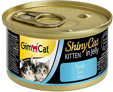 GimCat ShinyCat Kitten in Jelly - Thunfisch - 24 x 70 g