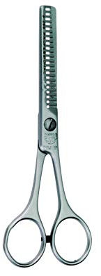 Kiepe 299 Professionelle Effilierschere mit Doppelter Klinge, 21/28 Zähne für Präzises Ausdünnen und Volumenreduktion, 6.5 Zoll