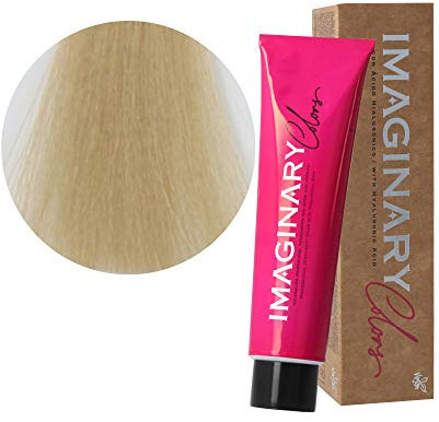 Imaginary - Tinte pelo mujer profesional, Coloración permanente, 100 ml (Rubio ceniza intenso superaclarante 12-10S)- Tinte pelo mujer