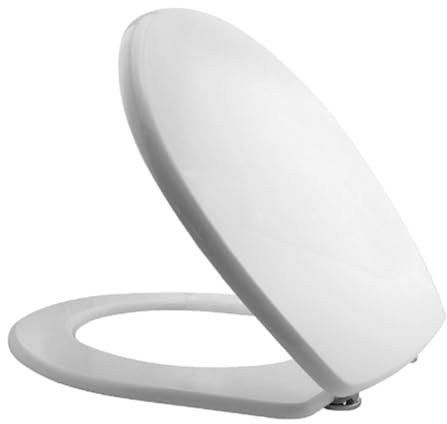 Copriwc sedile coprivaso Colibri 2 Pozzi Ginori, legno con cerniere acciaio, compatibile dedicato Bianco