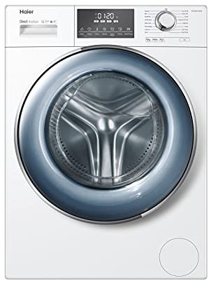 Haier HW100-B14876N, Lavatrice 10kg, Classe Efficienza Energetica A, Carica Frontale, Opzione Vapore, Partenza Ritardata 24h, 1400 Giri, Libera installazione, Bianco, 85*59*60 cm