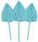 3Pcs Dried Palm Leaves,Natural Dried Palm Spears,Small Dried Palm Fan Colour Palm Spears Plant with Stem Boho Home, Party,Wedding,Wall,Cake,Decorating,DIY Bouquet Arrangement