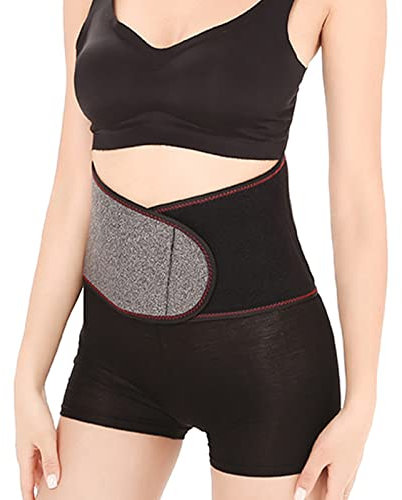 Rückenwärmer Taillenschutz Nierenwärmer Winter Wärmegürtel Selbstheizend Bauchwärme Magnetfeldtherapie Nierenschutz Taillengürtel Rückenstütze Nierengurt Wärmeschutz Bauchgürtel mit Klettverschluss