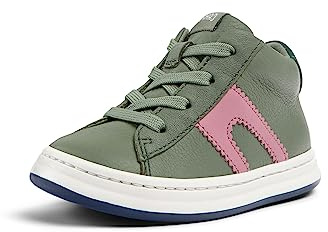 Camper Unisex Baby Runner Four First Walkers K900338 Shoe, Medium Green, 7 UK Child