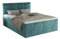 Verona Idee Boxspringbett Keja Kontinental 7 3 Größen Inkl. Lattenrost XXL Bettkasten Türkis 180cm X 200cm Bonell Matraze und Toper 4cm