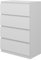 Vicco Kommode Calisto, Kommodenschrank, Weiß/Weiß, 70 x 102 cm