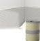 GZGLZDQ Padded Wall Panels, 3D Wall Panels for Bedroom/Playroom Décor, Self-Adhesive, Anti-Collision (Gray, 60 cm x 2 m)