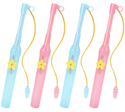 Laternenstab mit LED, 4 Stück LED Elektronischer Laternenstab Kinder, Laternenstab Elektrisch, Laternenstab Kinder, Laternenstab für St Martin, Halloween, Kinderpartys, Kostümpartys, Weihnachten
