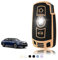 TOOMUME Coque Clé TPU, Etui Clé Étui Clé Adapté pour BMW 1/3/5/6 Série X1 X3 X5 X6 M3 M5 M6 Z4 E60 E70 E71 E72 E81 E87 E88 E89 E90 E91 E92, Couvre Clef Cache Cle Voiture Telécommande