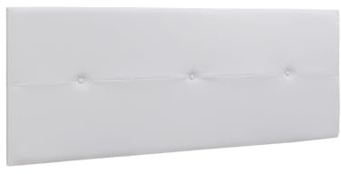 Alexandra House Living Kopfteil für Bett, Weiß, 55 x 160 x 4 cm
