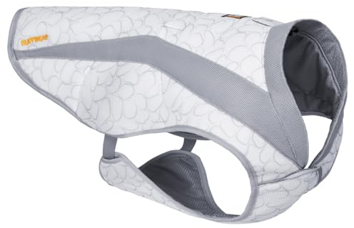 RUFFWEAR Hunde-Kühlweste Swamp Cooler™ Vest, SPF 50+, Maximale Abdeckung, kühlende Abdeckung mit Gurtzeug/Bleiportal, Sonnenschutz, um Haustiere kühl zu halten, Graphite Gray, Large, 81-91 cm