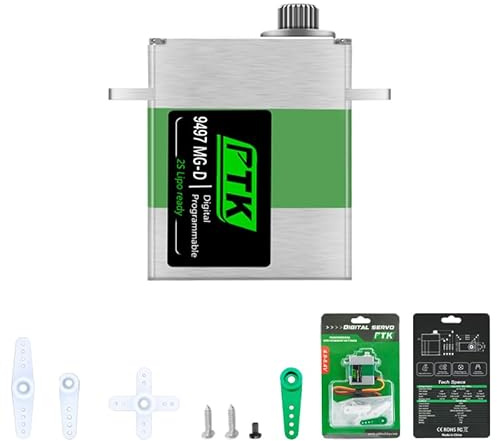 PTK 9497 MG-D Reless Metal servo High Torque 13 kg Micro servo RC Upgrade Part TRX4M TRX4MT 1/18 (1pcs)