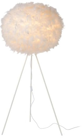 LUCIDE GOOSY SOFT - Stehlampe - Ø 50 cm - 1xE27 - Weiß