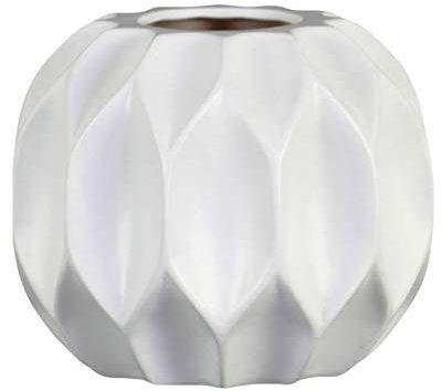 Urban Trends Vase, weiß
