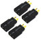 FLY RC Deans T Plug Male to Traxxas Female Connector Adapter No wires RC Battery Connectors for Traxxas Car RC FPV Drone Car Lipo NiMH Battery Charger ESC (4PCS)