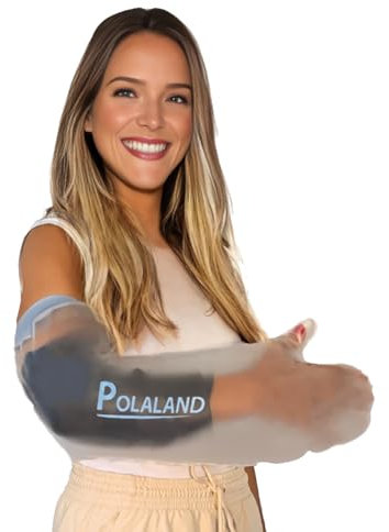 POLALAND Protezione impermeabile per braccio ingessato – copertura riutilizzabile per doccia, bagno o piscina – per gesso, bendaggi o PICC – adulti e bambini.