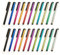Formvan Stylus Pen Set de 22 unités pour appareils à écran Tactile universels, Stylet capacitif Multicolore pour SmartPad, téléphone Portable, Kindle, Tablette