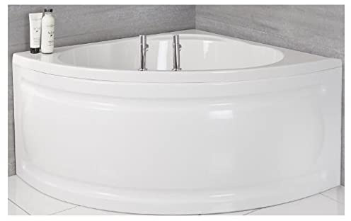 MILANO White 1200 x 1200mm Reversible Corner Bath Panel