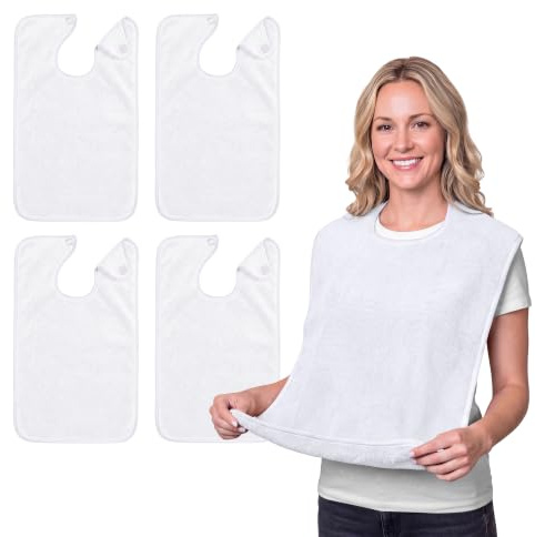 Avalon Towels Adult Bibs for Women Bib for Adults for Eating Adult Bibs for Men baberos para adultos mayores Clothing Protectors
