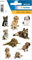HERMA 3432 Aufkleber Hunde klein groß, 27 Stück, Tiere Sticker mit Labrador Dackel Collie Hunderassen Motiv, Kinder Etiketten für Fotoalbum Tagebuch Poesiealbum Scrapbooking Geburtstag Deko Briefe DIY