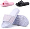ydscsci Girls Slide Sandals Glitter Sequins Pool Sliders Kids Shower Slippers Beach Flip Flops Hook and Loop Non-slip Thick sole Big Kid White Size 3