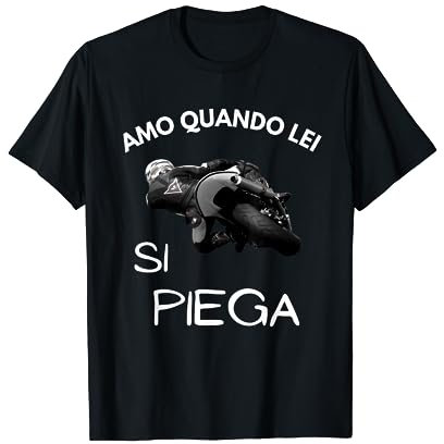 Motociclista Uomo Divertente Motociclismo Corsa Motocross Maglietta