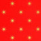 Geschenkpapier 70cm x 2m Rolle Sterne Muster Weihnachtspapier rot gold